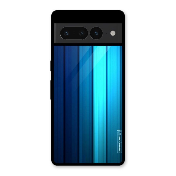 Blue Hues Glass Back Case for Google Pixel 7 Pro