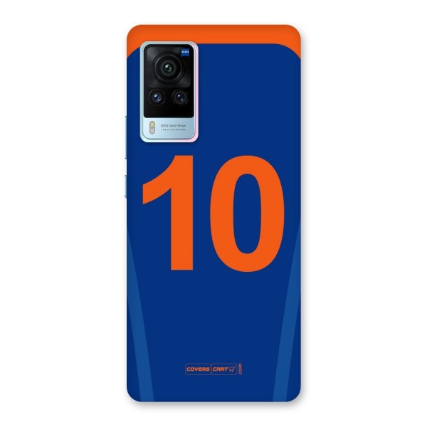 Blue Jersey Back Case for Vivo X60 Pro