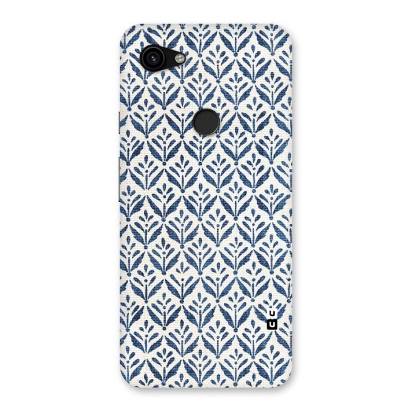 Blue Leaf Back Case for Google Pixel 3a XL