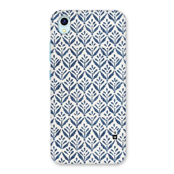 Blue Leaf Back Case for Vivo Y1s