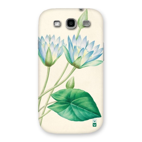 Blue Lotus Back Case for Galaxy S3 Neo