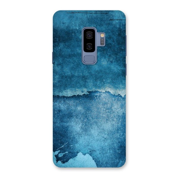 Blue Paint Wall Back Case for Galaxy S9 Plus