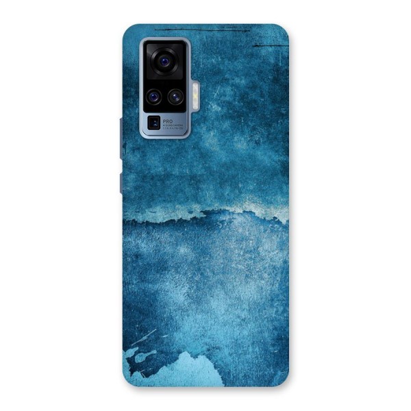 Blue Paint Wall Back Case for Vivo X50 Pro