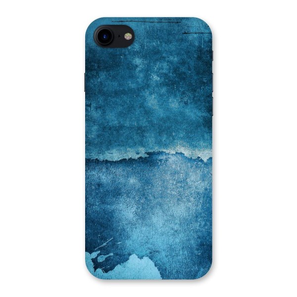 Blue Paint Wall Back Case for iPhone SE 2020