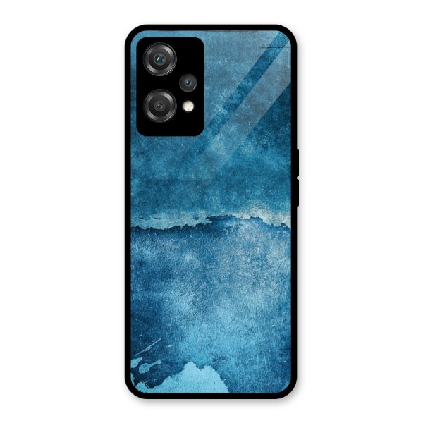 Blue Paint Wall Glass Back Case for OnePlus Nord CE 2 Lite 5G