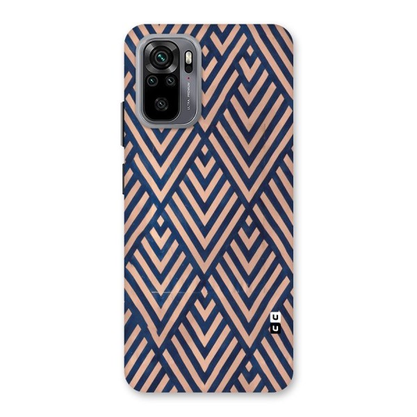 Blue Peach Back Case for Redmi Note 10