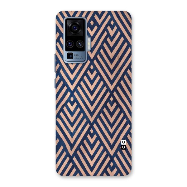 Blue Peach Back Case for Vivo X50 Pro