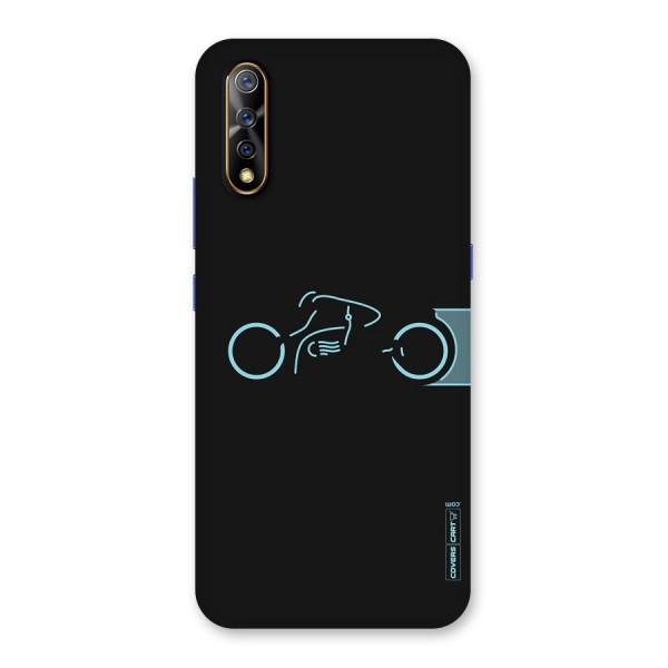 Blue Ride Back Case for Vivo Z1x