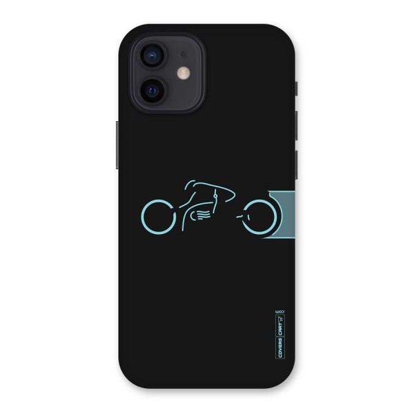 Blue Ride Back Case for iPhone 12