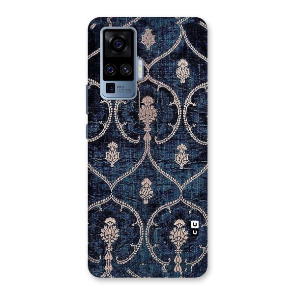 Blue Shade Rug Back Case for Vivo X50 Pro