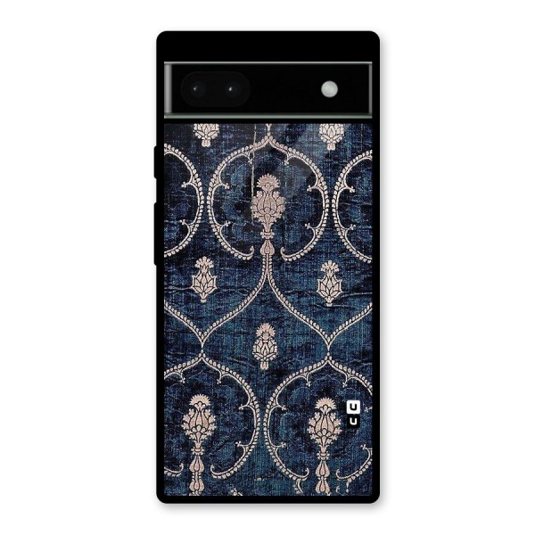 Blue Shade Rug Glass Back Case for Google Pixel 6a