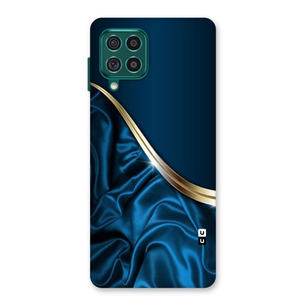 Blue Smooth Flow Back Case for Galaxy F62