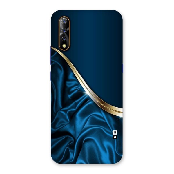 Blue Smooth Flow Back Case for Vivo Z1x