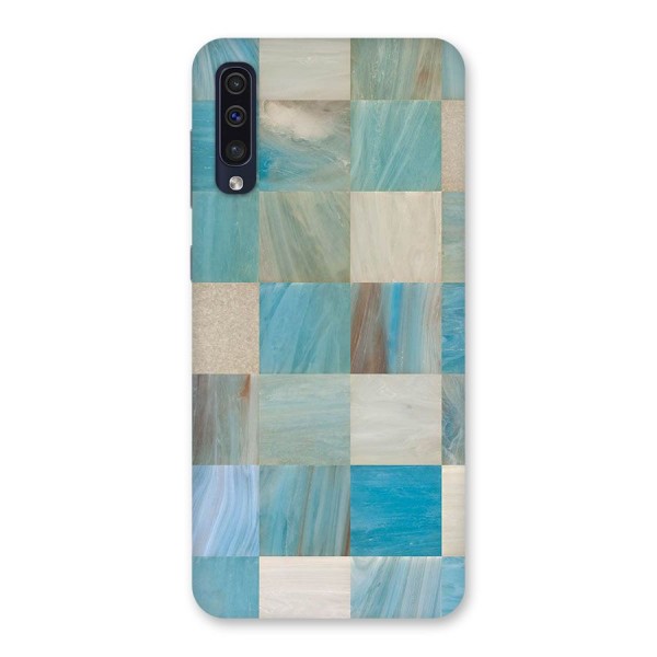 Blue Tiles Back Case for Galaxy A50