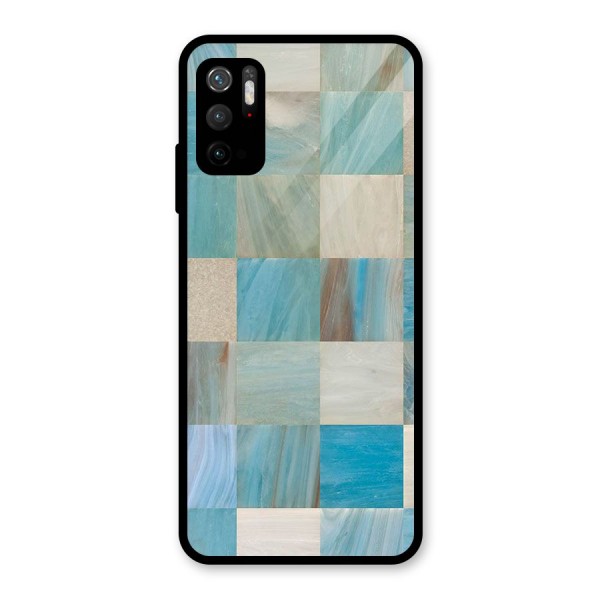 Blue Tiles Glass Back Case for Poco M3 Pro 5G