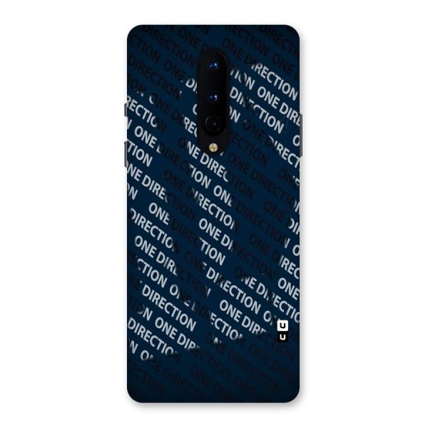 Blue Way Back Case for OnePlus 8