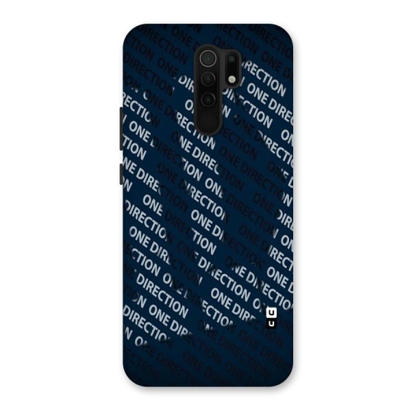 Blue Way Back Case for Redmi 9 Prime