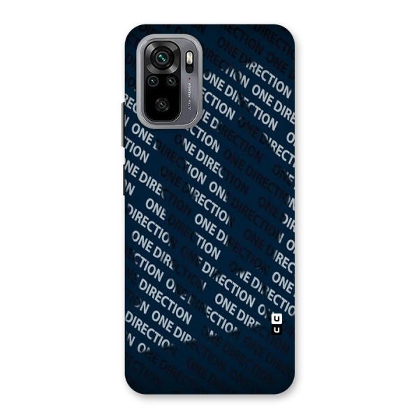 Blue Way Back Case for Redmi Note 10