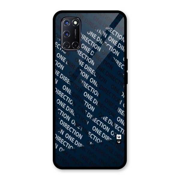 Blue Way Glass Back Case for Oppo A52