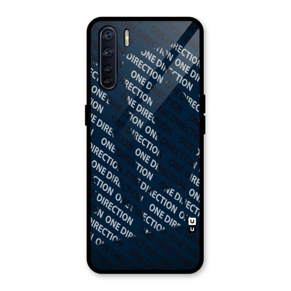 Blue Way Glass Back Case for Oppo F15