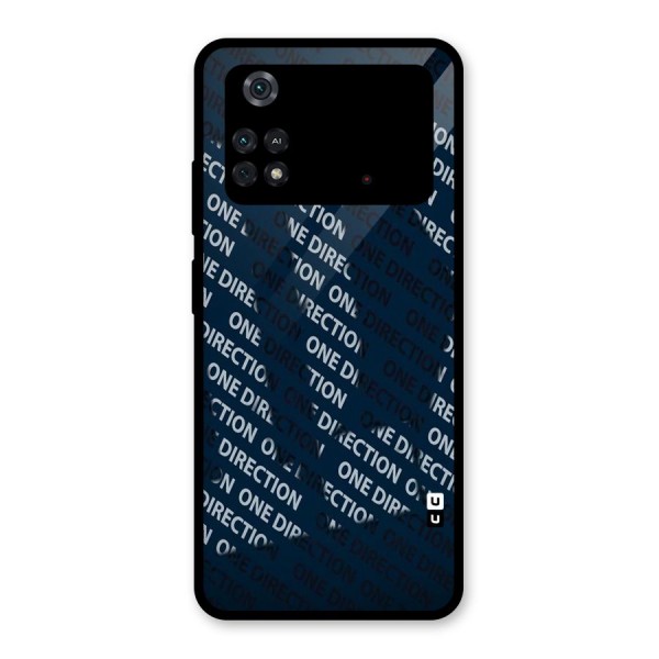 Blue Way Glass Back Case for Poco M4 Pro 4G