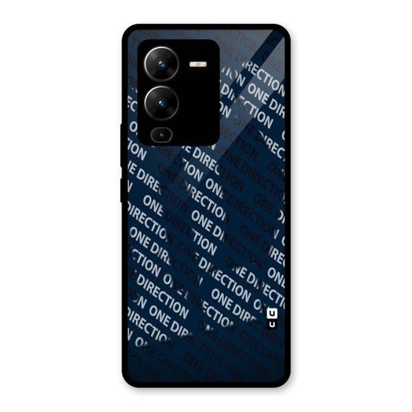 Blue Way Glass Back Case for Vivo V25 Pro