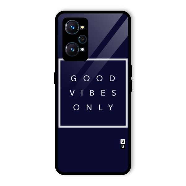 Blue White Vibes Glass Back Case for Realme GT 2