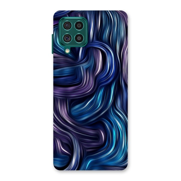 Blue and Purple Oil Paint Back Case for Galaxy F62