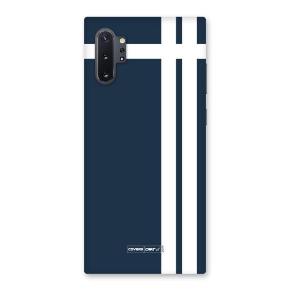 Blue and White Back Case for Galaxy Note 10 Plus