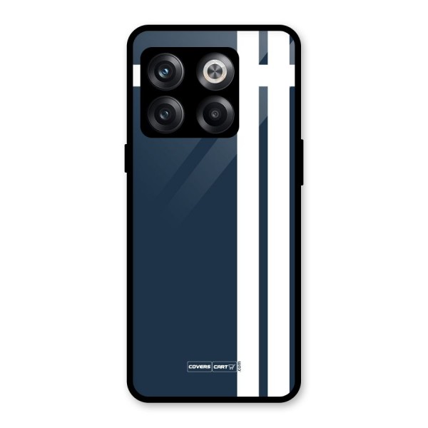 Blue and White Glass Back Case for OnePlus 10T