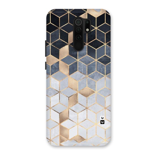 Blues And Golds Back Case for Redmi 9 Prime