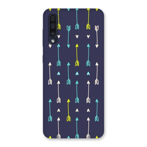 Boho Arrow Pattern Back Case for Galaxy A50