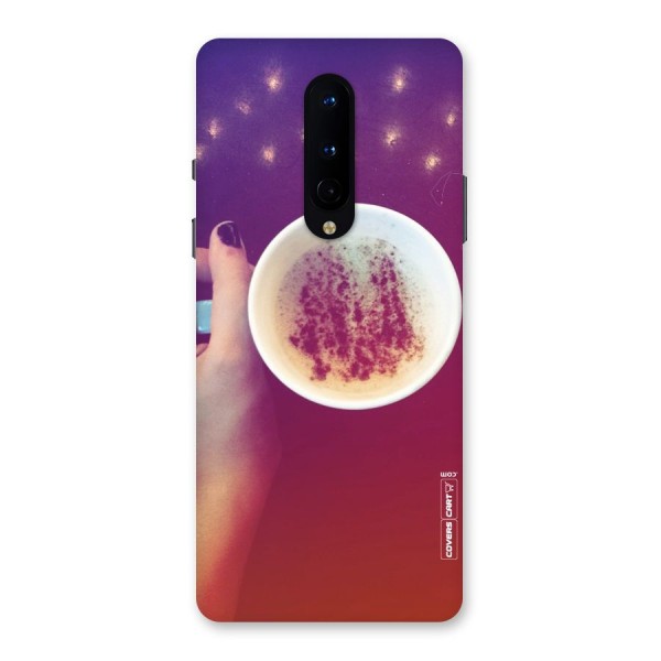 Bokeh Coffee Mug Back Case for OnePlus 8