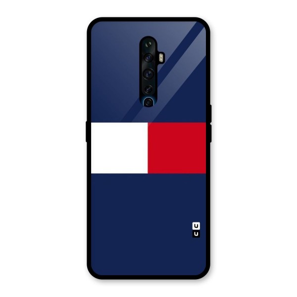 Bold Colours Glass Back Case for Oppo Reno2 Z