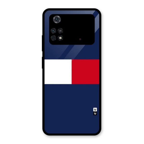 Bold Colours Glass Back Case for Poco M4 Pro 4G