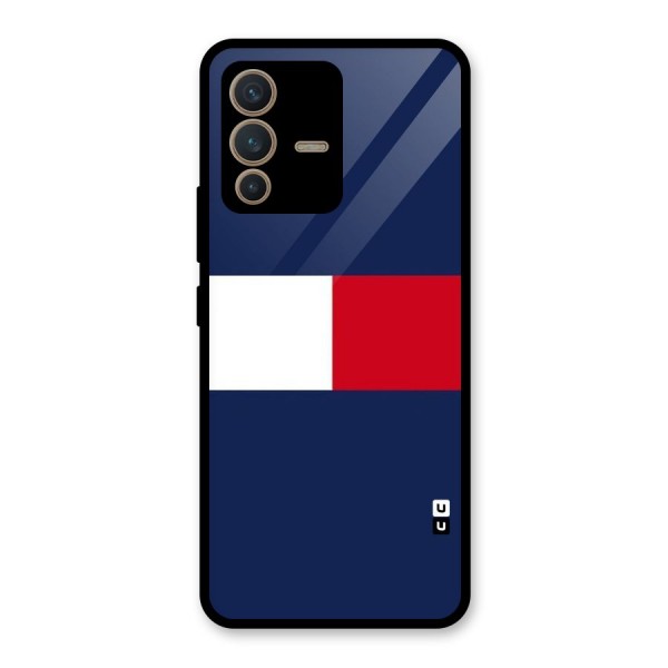 Bold Colours Glass Back Case for Vivo V23 5G