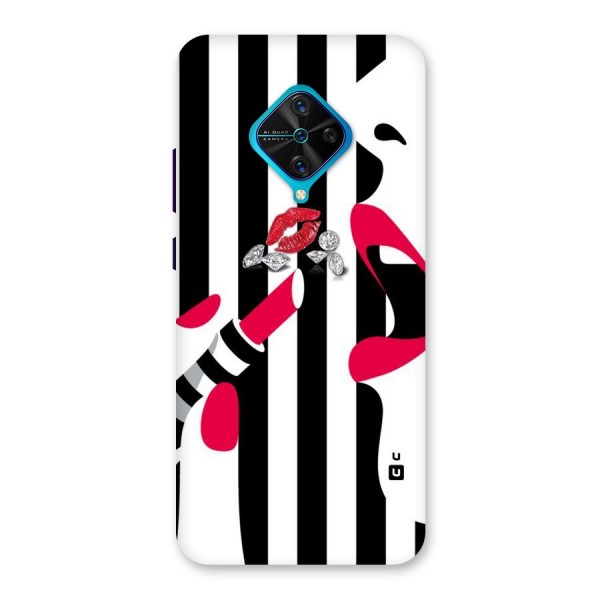 Bold Woman Back Case for Vivo S1 Pro