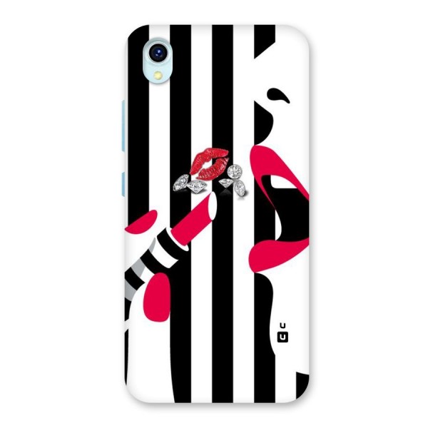 Bold Woman Back Case for Vivo Y1s