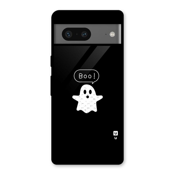 Boo Cute Ghost Glass Back Case for Google Pixel 7