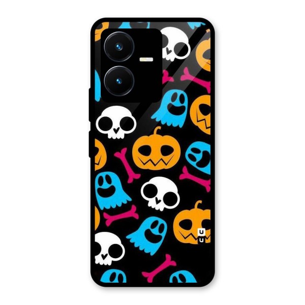 Boo Design Glass Back Case for Vivo Y22