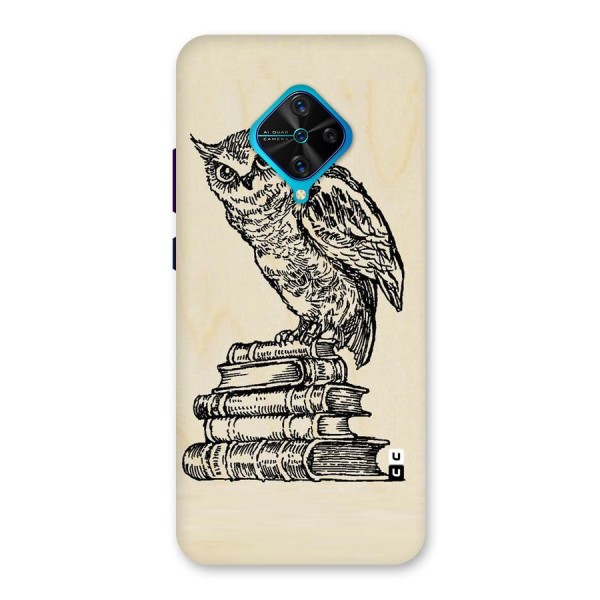 Book Owl Back Case for Vivo S1 Pro