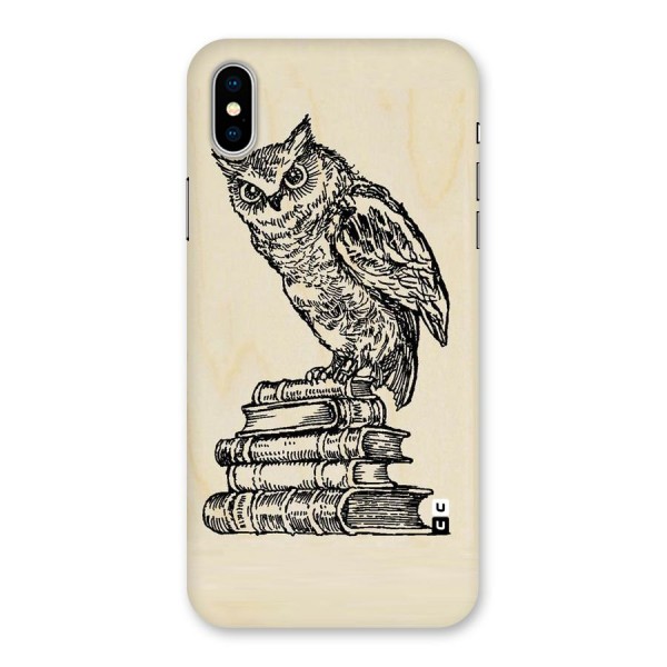 Book Owl Back Case for iPhone X