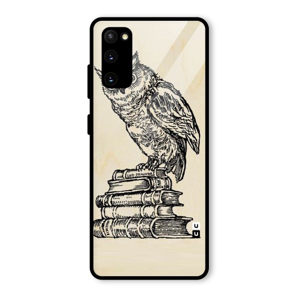 Book Owl Glass Back Case for Galaxy S20 FE 5G