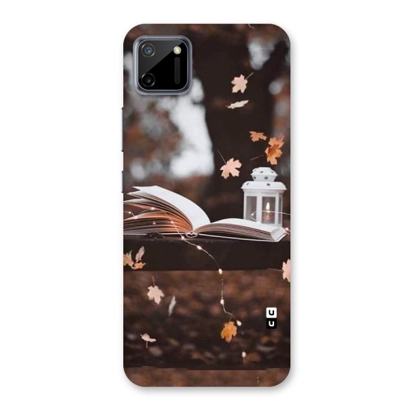 Book and Fall Leaves Back Case for Realme C11