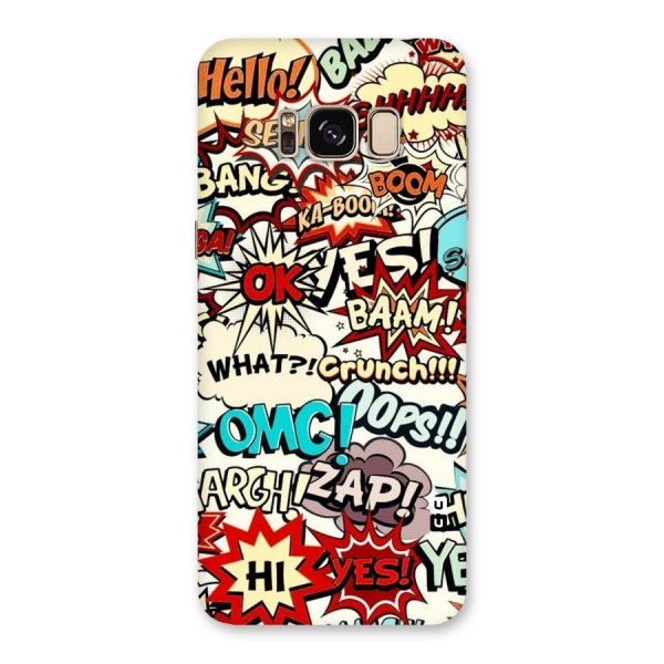 Boom Zap Back Case for Galaxy S8