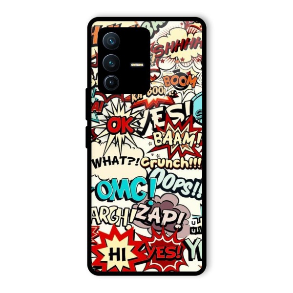 Boom Zap Glass Back Case for Vivo V23 Pro