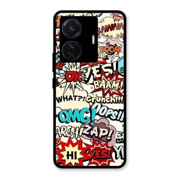 Boom Zap Glass Back Case for Vivo iQOO Z6 Pro