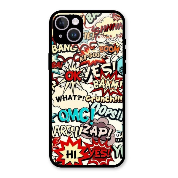 Boom Zap Glass Back Case for iPhone 14 Plus