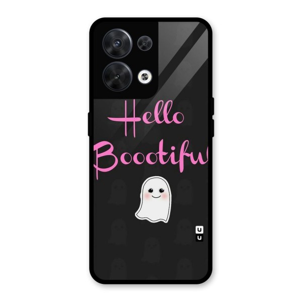 Boootiful Glass Back Case for Oppo Reno8 5G