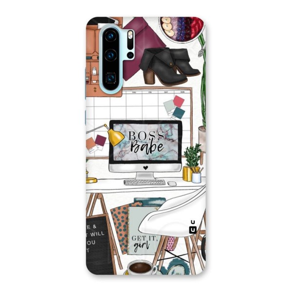 Boss Babe Back Case for Huawei P30 Pro